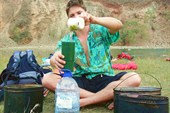 Воду для приготовления и питья нужно сначала йодировать, потом ф